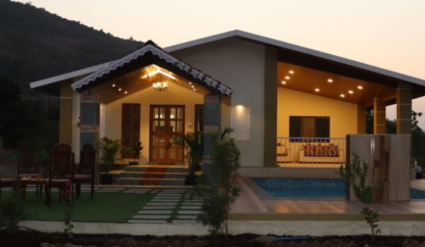 Lonavala farm house with swimming pool